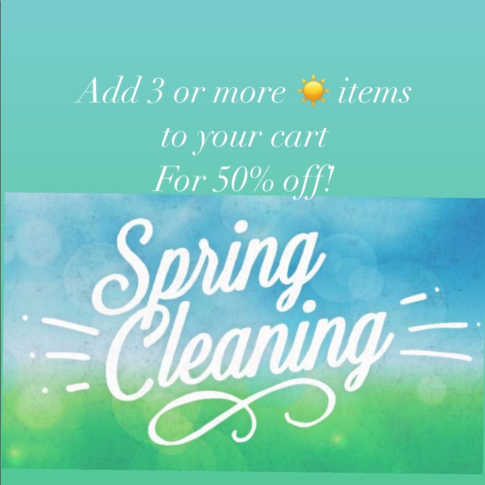 ☀️ 50% OFF 3 OR MORE!!☀️